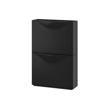 IKEA Trones Siyah 52x39 cm Ayakkabı Dolabı