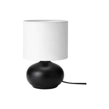 IKEA Tvarfot Siyah Beyaz Abajur