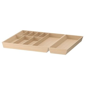 IKEA Uppdatera 10x50 cm Bambu Çekmece Düzenleyici