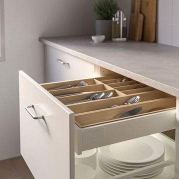 IKEA Uppdatera 10x50 cm Bambu Çekmece Düzenleyici