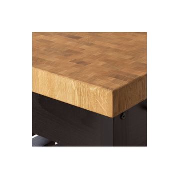 IKEA Vadholma Siyah Meşe 79x63x90 cm Mutfak Adası