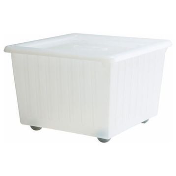 IKEA Vessla Beyaz Kapaklı Kutu