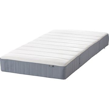 IKEA Vesteröy 90x200 cm Açık Mavi Tek Kişilik Yatak