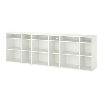 IKEA Vihals Açık Beyaz 286x37x90 cm Dolap
