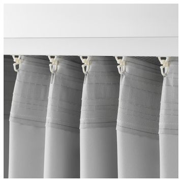 IKEA Vilborg Gri 145x300 cm 2 Kanat Perde