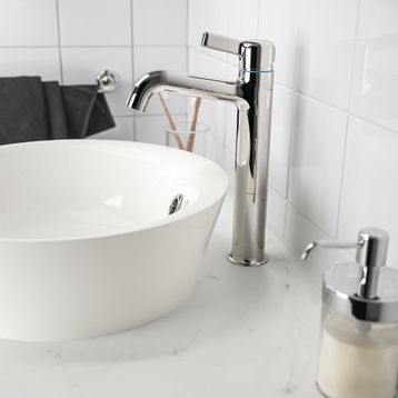 IKEA Voxnan Krom Kaplama Banyo Bataryası