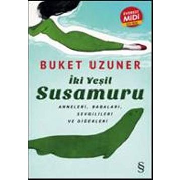 İki Yeşil Susamuru Midi Boy - Buket Uzuner