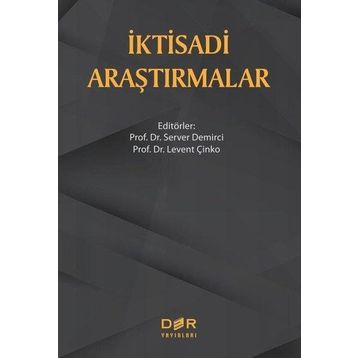 İktisadi Araştırmalar Der Yayınları