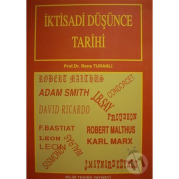 İKTİSADİ DÜŞÜNCE TARIHI - RONA TURANLI