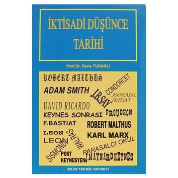 İKTİSADİ DÜŞÜNCELER TARIHI - ARIF ERSOY