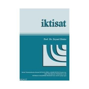İKTİSAT - ZEYNEL DINLER (ISBN:9789944141147)
