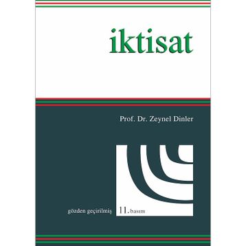 İKTİSAT - ZEYNEL DINLER (ISBN:9789944141147)