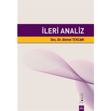 İLERİ ANALIZ - AHMET TEKCAN