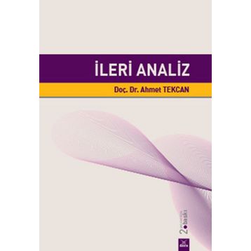 İLERİ ANALIZ - AHMET TEKCAN