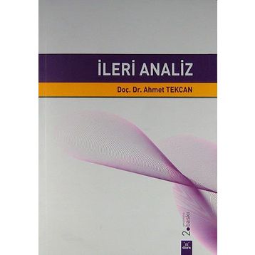 İLERİ ANALIZ - AHMET TEKCAN