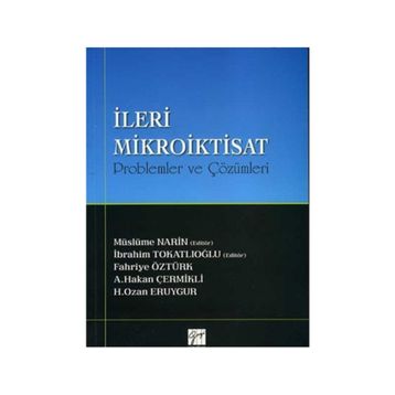 İleri Mikroiktisat - Müslüme Narin İbrahim Tokatlıoğlu