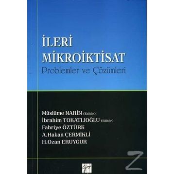 İleri Mikroiktisat - Müslüme Narin İbrahim Tokatlıoğlu