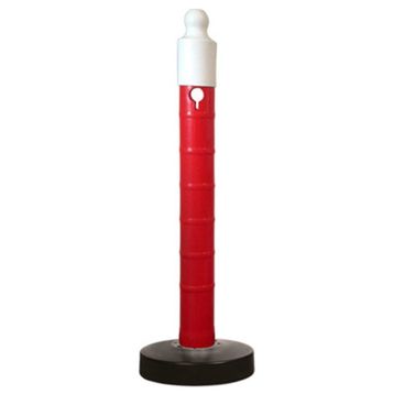 İleri Trafik 110x1200 mm Dubalı Uyarı Dikmesi