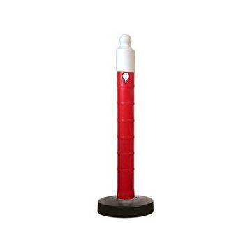 İleri Trafik 110x1200 mm Dubalı Uyarı Dikmesi
