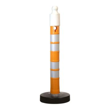 İleri Trafik 110x1200 mm Dubalı Uyarı Dikmesi
