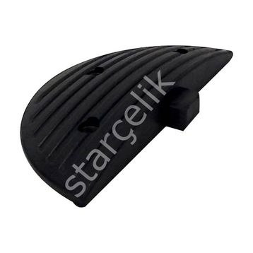 İleri Trafik 15 x 30 x 4 cm Kauçuk Hız Kesici Kapağı Yol Kasisi
