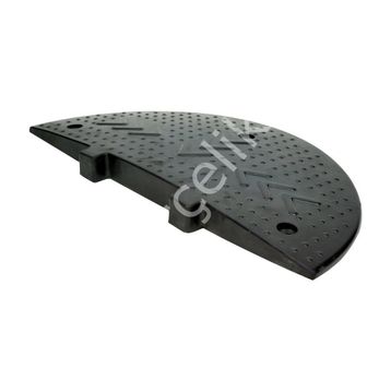 İleri Trafik 50 x 25 x 4,5 cm Kauçuk Hız Kesici Yol Kasisi Kapağı