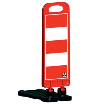 İleri Trafik Katlanır 200x700 mm Uyarı Levhası