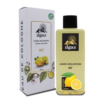 Ilgaz 400 ml 80° Elegance Limon Kolonyası