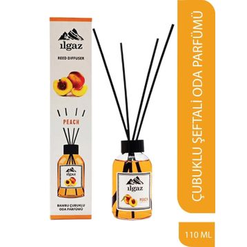 Ilgaz Bambu Çubuklu Şeftali 110 ml Reed Diffuser Oda Kokusu