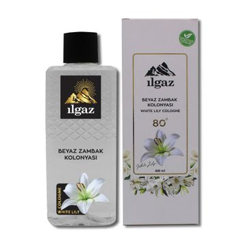 Ilgaz Elegance Series 400 ml Beyaz Zambak Kolonyası