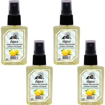 Ilgaz Elegance Series 4x50 ml Sprey Limon Kolonyası