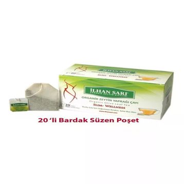 İlhan Sarı 20'li Organik Zeytin Yaprağı Çayı