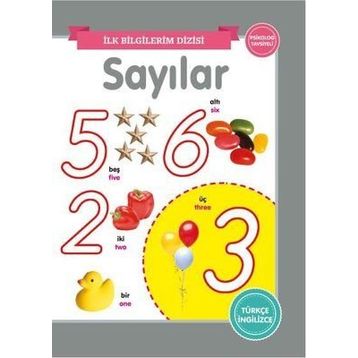 İlk Bilgilerim Dizisi - Sayılar - 0-6 Yaş Yayınları