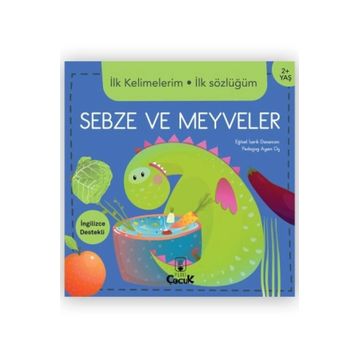 İlk Kelimelerim İlk Sözlüğüm - Sebze ve Meyveler Floki Çocuk