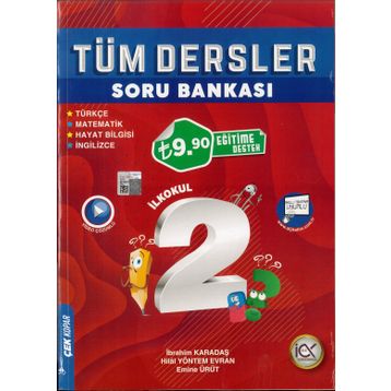 İlk Önce Yayıncılık 2. Sınıf Tüm Dersler Soru Bankası