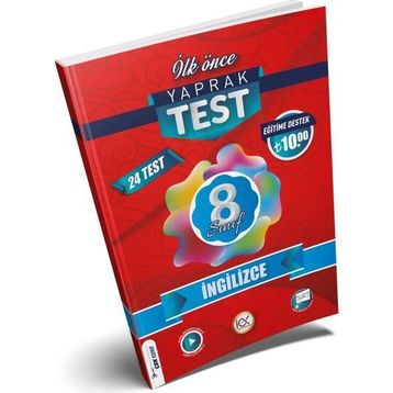 İlk Önce Yayıncılık 8. Sınıf İngilizce Yaprak Test 2023