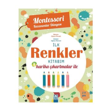 İlk Renkler Kitabım 2-4 Yaş Altın Kitaplar