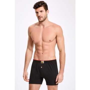 İlke İç Giyim 011 Düz Havlu Bel 5 Adet Erkek Boxer