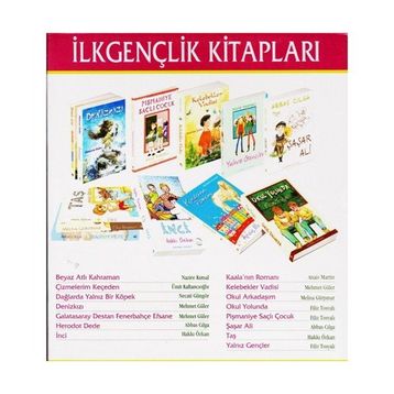 İLKGENÇLIK KITAPLARIM SETI (15 KITAP TAKIM) 6. 7. VE 8. SINIFLAR İÇIN - KOLEKTIF