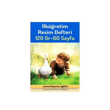 İlköğretim Resim Defteri A4 Resim Defteri Enine Boyuna Eğitim