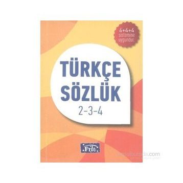 İLKÖĞRETİM TÜRKÇE SÖZLÜK - KOLEKTIF