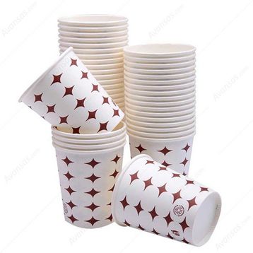 İlktem 50 li 7 Oz Karton Bardak