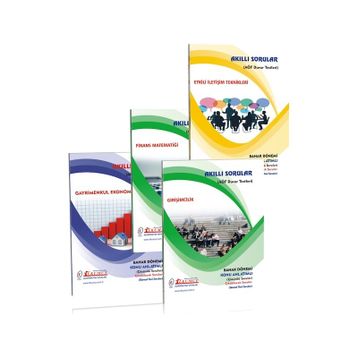 İlkumut Yayınları - 1. Sınıf Emlak Yönetimi 4 Ders Bahar Seti