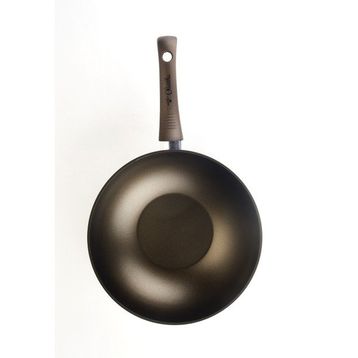 Illa Olivilla Extra 28 cm Yanmaz Yapışmaz Teflon Wok Tava