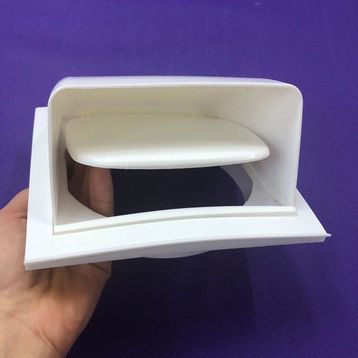 İloz Korumalı 150 mm Çap Beyaz Dış Duvar Izgarası