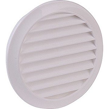 İloz Yuvarlak 100 mm Çap Gri Dış Duvar Izgarası