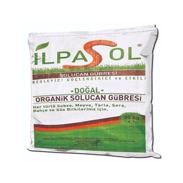 İlpasol %100 Organik Katı 20 kg Solucan Gübresi