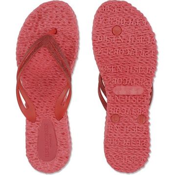 Ilse Jacobsen CHEERFUL13 Raspberry Pembe Platformlu Kadın Parmak Arası Terlik