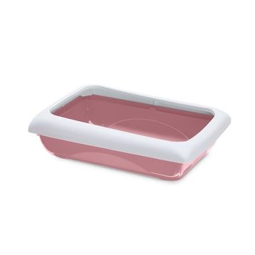Imac Duo Pembe Beyaz 59x40x28 cm Kedi Tuvaleti