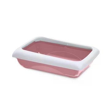 Imac Duo Pembe Beyaz 59x40x28 cm Kedi Tuvaleti